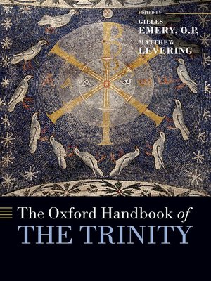cover image of The Oxford Handbook of the Trinity
